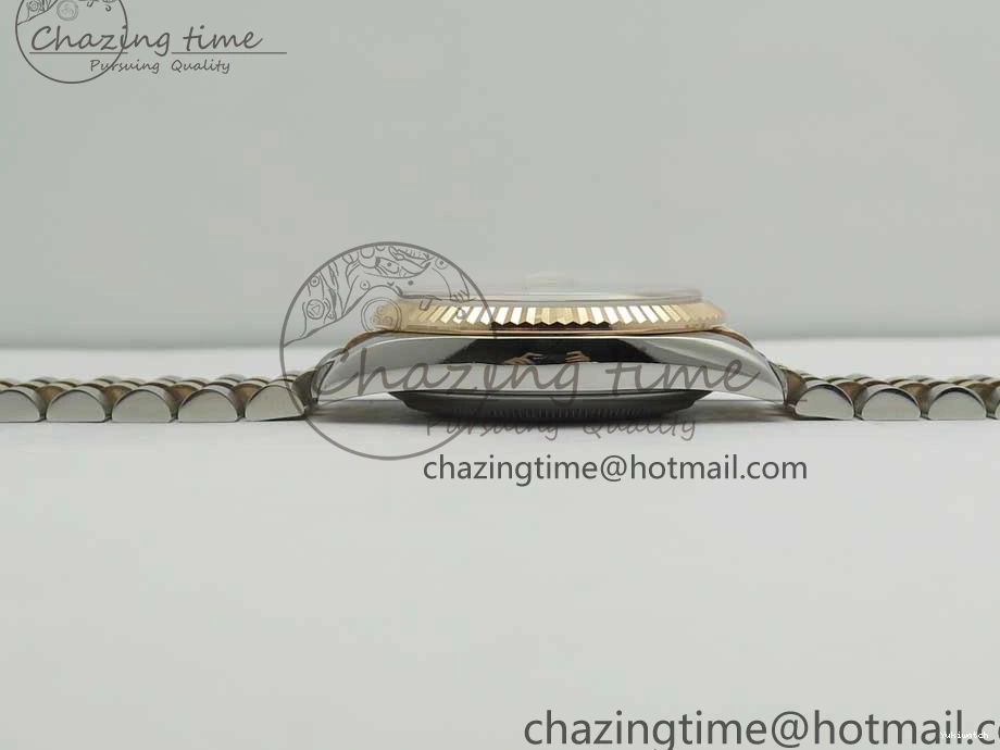 Black 904 36mm Jubilee Wrapped RG Bracelet 116231 GMF SS SS RG DateJust on Dial Diam A2836 Wrapped 0313